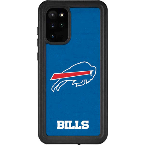 NFL Buffalo Bills Distressed Galaxy S20 Plus Waterproof Case