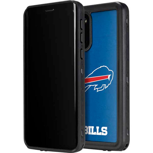 NFL Buffalo Bills Distressed Galaxy S20 Plus Waterproof Case