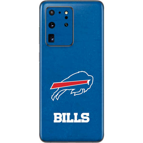 NFL Buffalo Bills Distressed Galaxy S20 Ultra 5G Skin