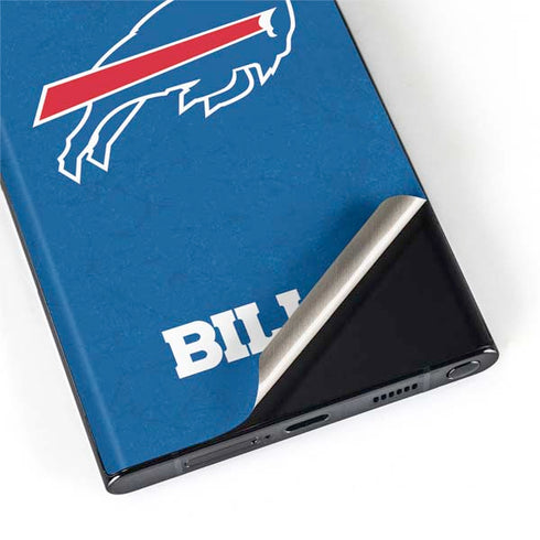 NFL Buffalo Bills Distressed Galaxy S22 Ultra Skin