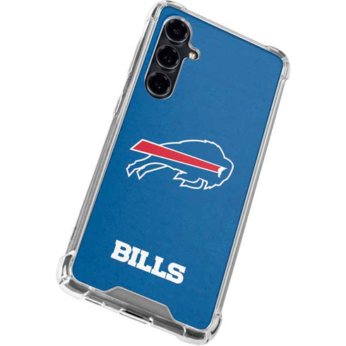 NFL Buffalo Bills Distressed Galaxy S23 FE Clear Case