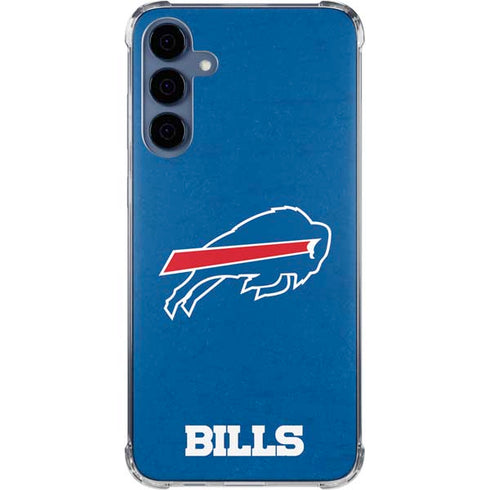NFL Buffalo Bills Distressed Galaxy S24 Clear Case