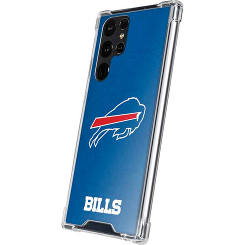 NFL Buffalo Bills Distressed Galaxy S24 Ultra Clear Case