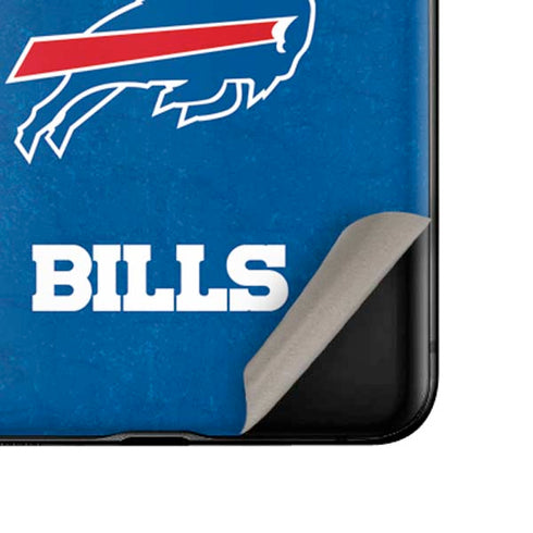 NFL Buffalo Bills Distressed Galaxy Z Flip Skin