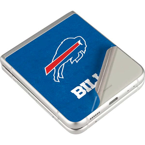 NFL Buffalo Bills Distressed Galaxy Z Flip3 5G Skin