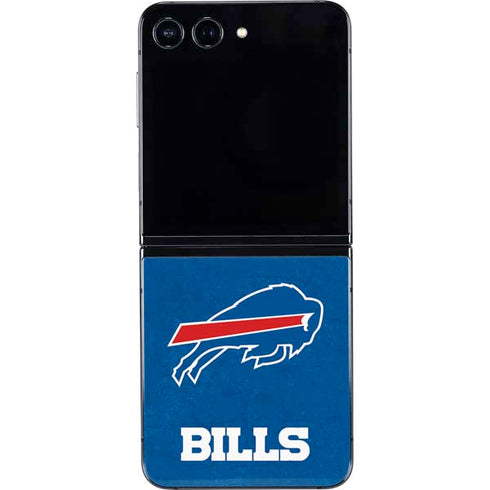 NFL Buffalo Bills Distressed Galaxy Z Flip5 5G Skin