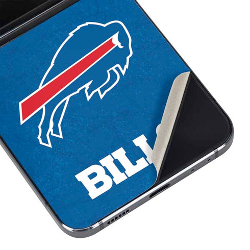 NFL Buffalo Bills Distressed Galaxy Z Flip5 5G Skin