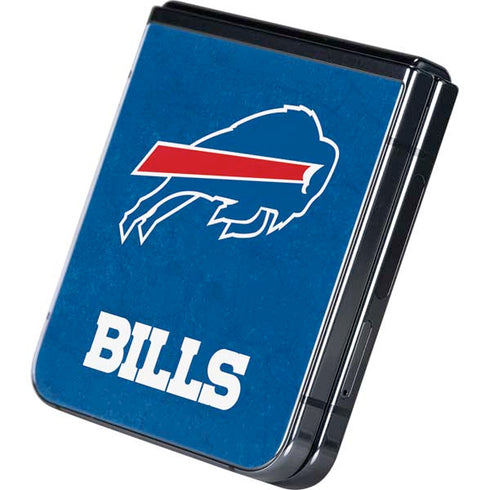 NFL Buffalo Bills Distressed Galaxy Z Flip5 5G Skin