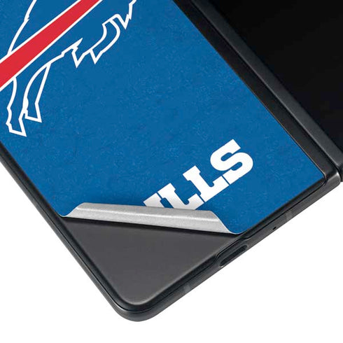NFL Buffalo Bills Distressed Galaxy Z Fold4 5G Skin