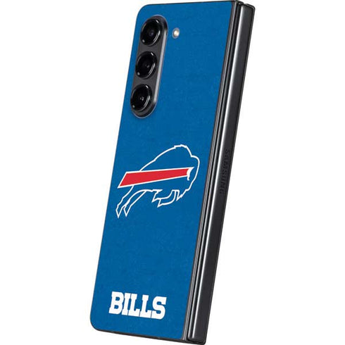 NFL Buffalo Bills Distressed Galaxy Z Fold5 5G Skin