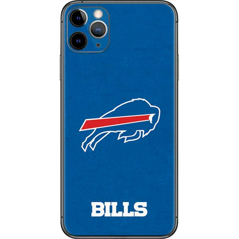 NFL Buffalo Bills Distressed iPhone 11 Pro Max Skin