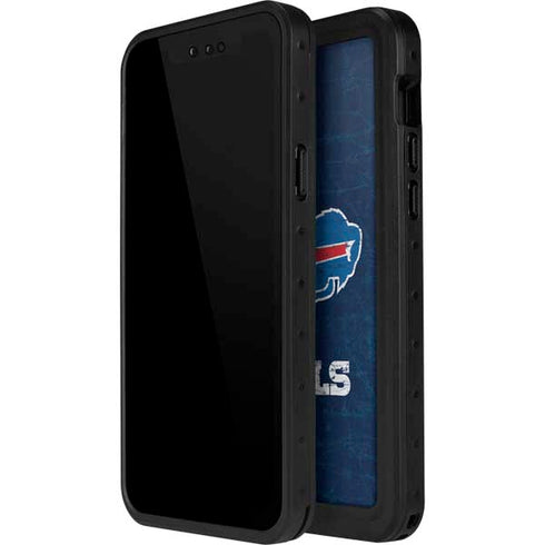 NFL Buffalo Bills Distressed iPhone 12 Pro Waterproof Case