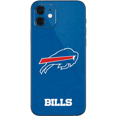 NFL Buffalo Bills Distressed iPhone 12 Skin