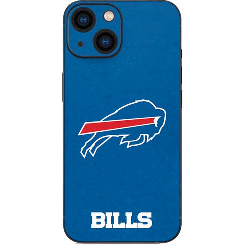 NFL Buffalo Bills Distressed iPhone 13 Mini Skin