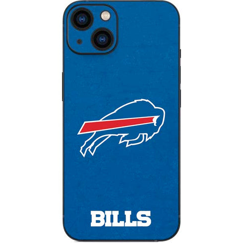 NFL Buffalo Bills Distressed iPhone 15 Plus Skin