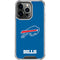 NFL Buffalo Bills Distressed iPhone 15 Pro Clear Case