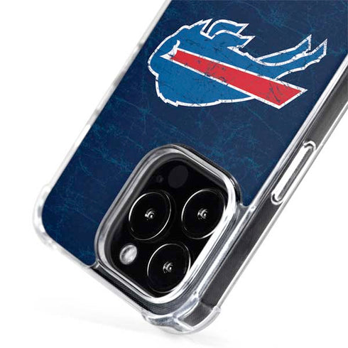 NFL Buffalo Bills Distressed iPhone 15 Pro MagSafe Case