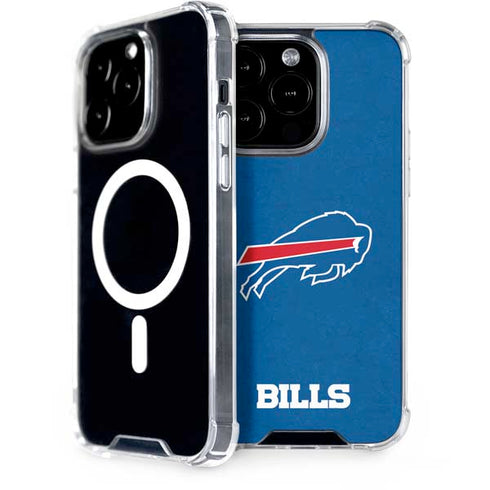 NFL Buffalo Bills Distressed iPhone 15 Pro MagSafe Case