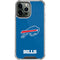 NFL Buffalo Bills Distressed iPhone 14 Pro Max Clear Case