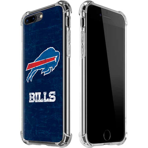NFL Buffalo Bills Distressed iPhone 7/8 Plus Clear Case
