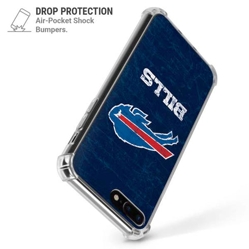 NFL Buffalo Bills Distressed iPhone 7/8 Plus Clear Case
