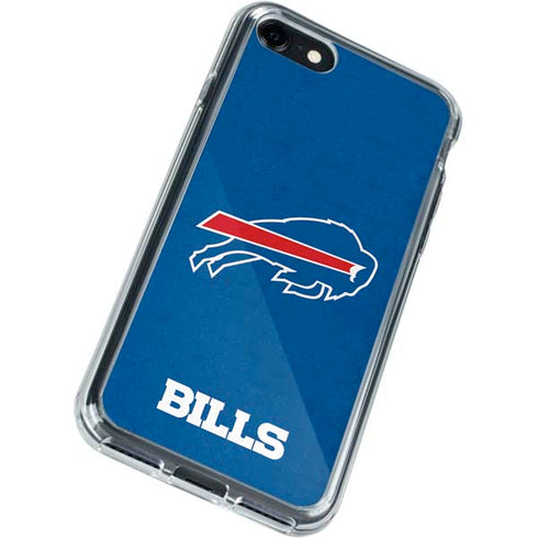 NFL Buffalo Bills Distressed iPhone SE (2nd & 3rd Gen) Clear Case
