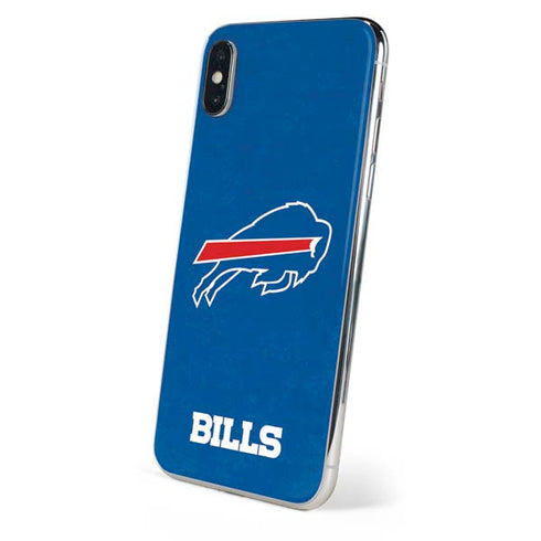 NFL Buffalo Bills Distressed iPhone X Skin