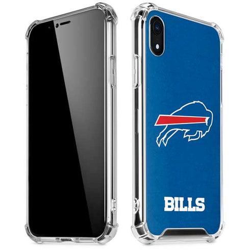 NFL Buffalo Bills Distressed iPhone XR Clear Case