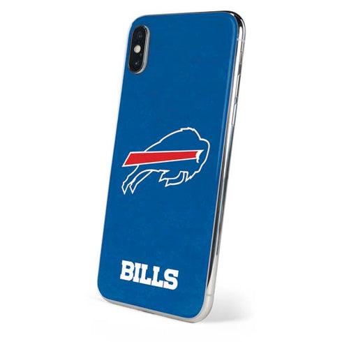 NFL Buffalo Bills Distressed iPhone XS Max Skin
