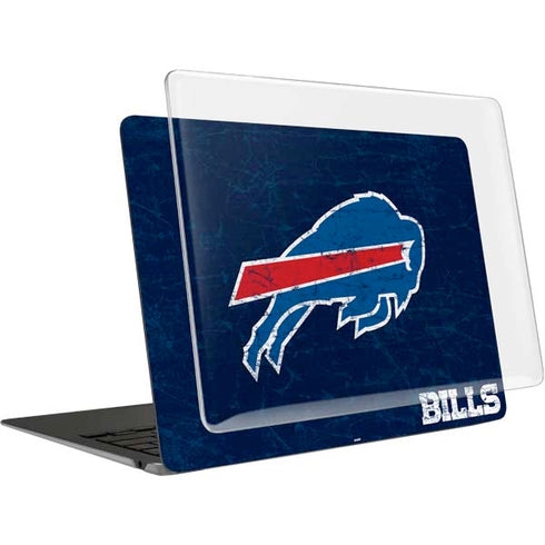 NFL Buffalo Bills Distressed MacBook Air 13in (2020) Case plus Skin