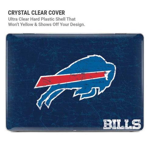 NFL Buffalo Bills Distressed MacBook Air 13in M1 (2021) Case plus Skin