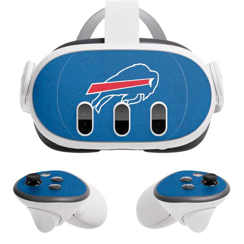 NFL Buffalo Bills Distressed Meta Quest 3 Skin