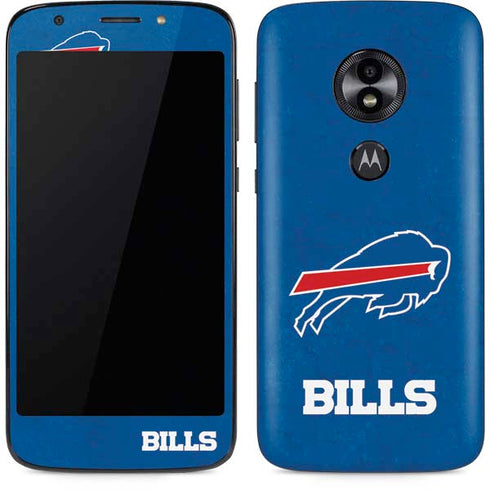 NFL Buffalo Bills Distressed Moto E5 Play Skin