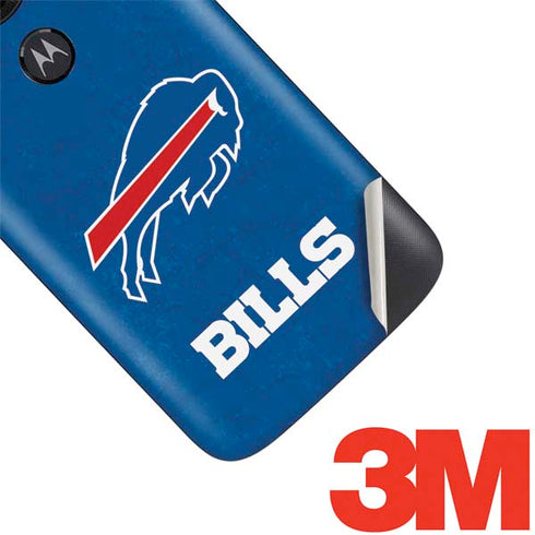 NFL Buffalo Bills Distressed Moto E5 Play Skin