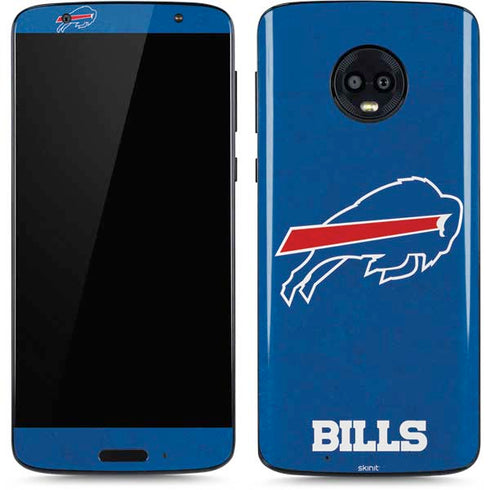 NFL Buffalo Bills Distressed Moto G6 Skin