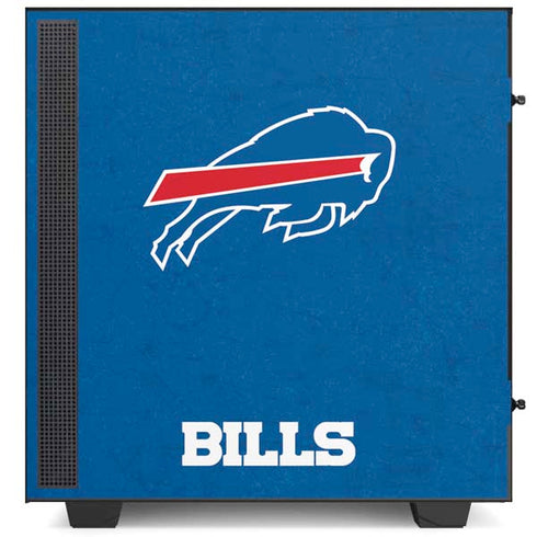 NFL Buffalo Bills Distressed NZXT H510 Compact ATX Mid-Tower Case Skin