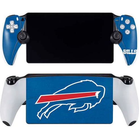 NFL Buffalo Bills Distressed PlayStation Portal Remote Player Skin