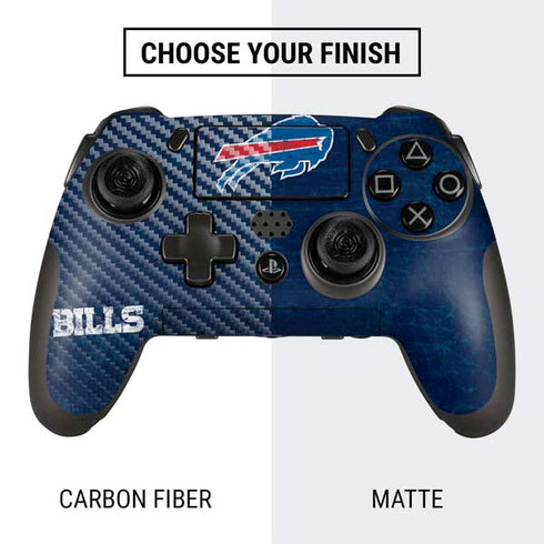 NFL Buffalo Bills Distressed PlayStation Scuf Vantage 2 Controller Skin