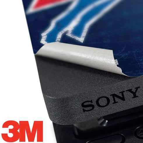 NFL Buffalo Bills Distressed PS4 Pro Bundle Skin