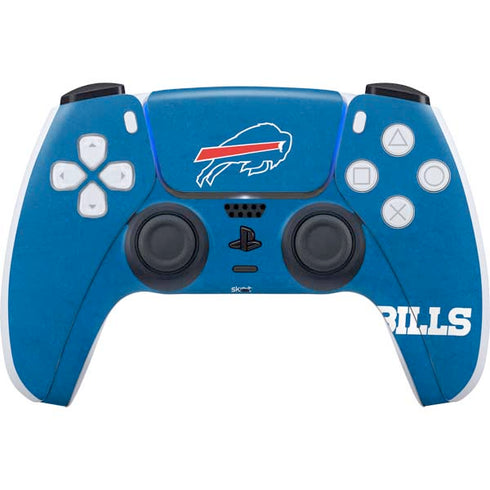 NFL Buffalo Bills Distressed PS5 Controller Skin