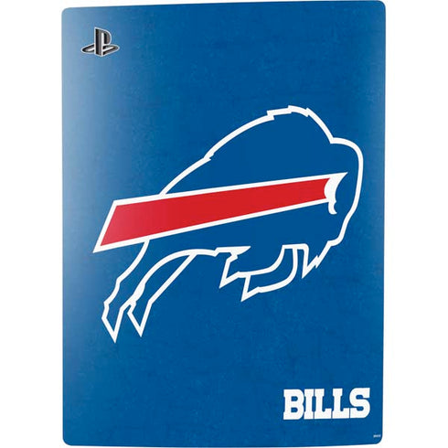 NFL Buffalo Bills Distressed PS5 Digital Edition Bundle Skin