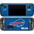 NFL Buffalo Bills Distressed Steam Deck Handheld Gaming Computer Skin