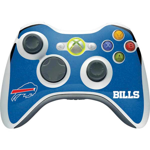 NFL Buffalo Bills Distressed Xbox 360 Wireless Controller Skin