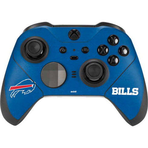 NFL Buffalo Bills Distressed Xbox Elite Wireless Controller Series 2 Skin