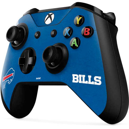 NFL Buffalo Bills Distressed Xbox One X Controller Skin