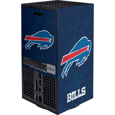 NFL Buffalo Bills Distressed Xbox Series X Bundle Skin