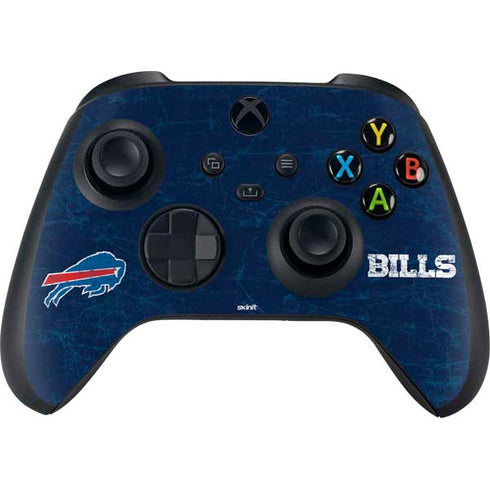 NFL Buffalo Bills Distressed Xbox Series X Bundle Skin