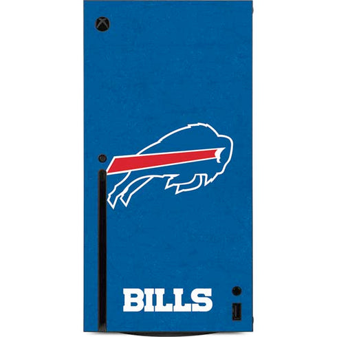 NFL Buffalo Bills Distressed Xbox Series X Console Skin