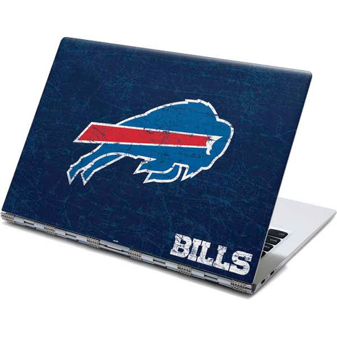 NFL Buffalo Bills Distressed Yoga 910 2-in-1 14in Touch-Screen Skin