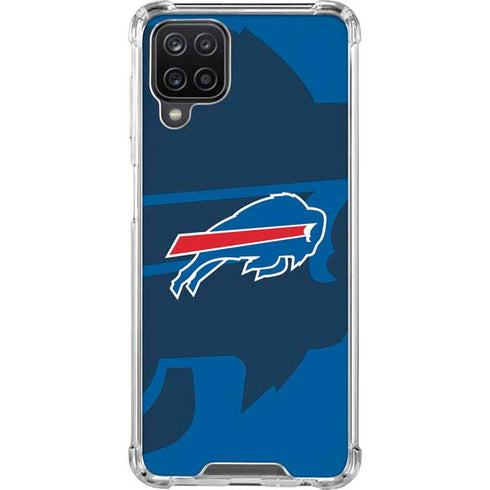 NFL Buffalo Bills Double Vision Galaxy A12 Clear Case